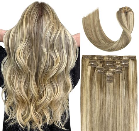 Shop our clip in hair extensions collections .